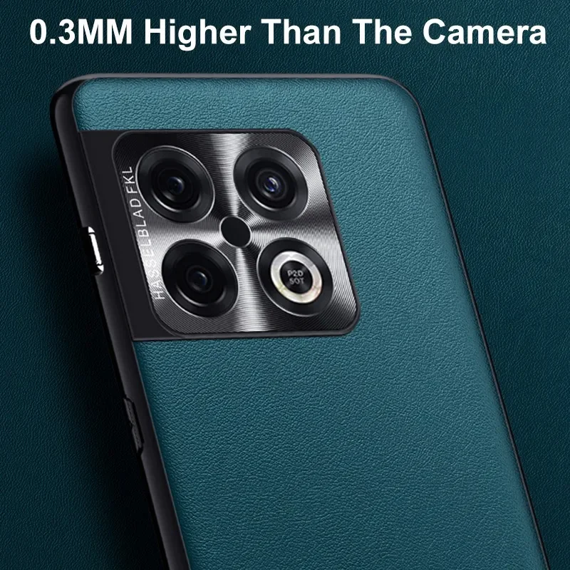 Luxury PU Leather Phone Case For OnePlus 10T 10 T Ace Pro Cover Matte Protection Case For OnePlus10 One Plus 10 Pro 10Pro Coque - imagen 4