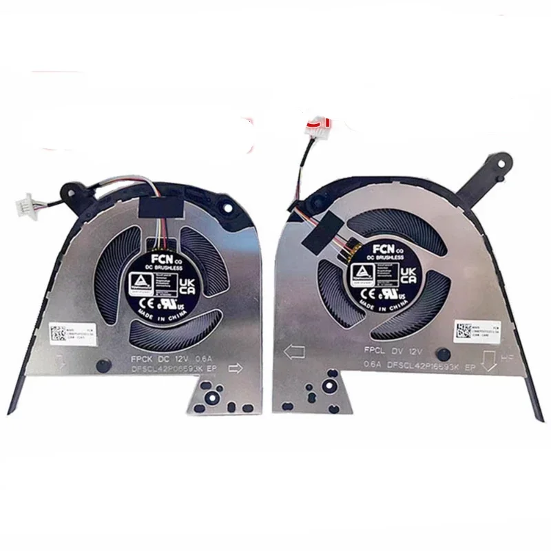 Ventilador de refrigeración CPU + GPU de repuesto para portátil serie ASUS Pro 15x OLED K6501Z K6500ZC K6501ZM EB74