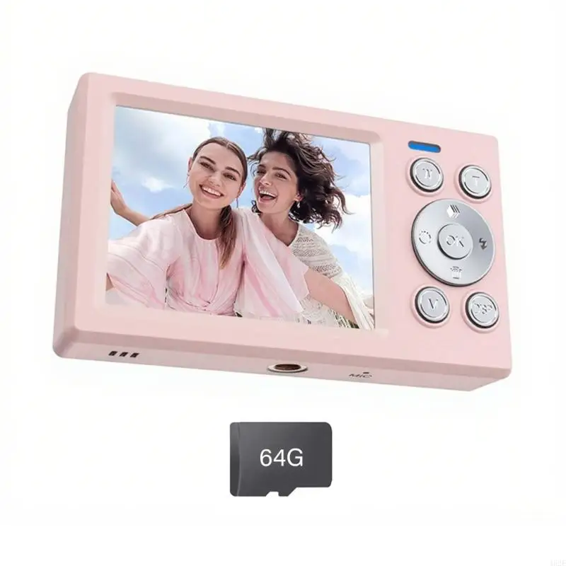 462E Digital Camera Double Screens 5000W High Resolution Student Photography Device - imagen 4