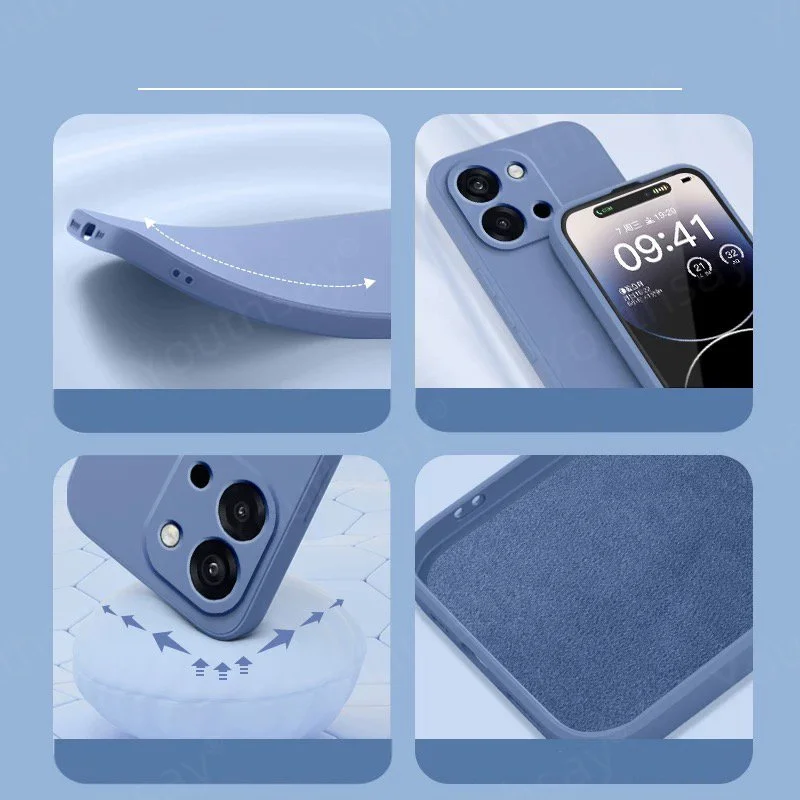 Para Oneplus 13s funda Oneplus 13s 13T Fundas Coque Shell suave Original silicona líquida protectora parachoques de teléfono Oneplus 13s - imagen 5