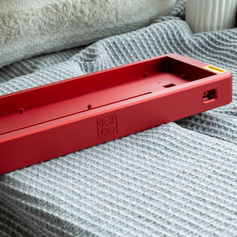 Teclado mecánico personalizado 60 carcasa de aluminio RT60 interruptor magnético personalizado RGB Hot Swap Wooting60HE Compatible con orificio para cinta - imagen 2