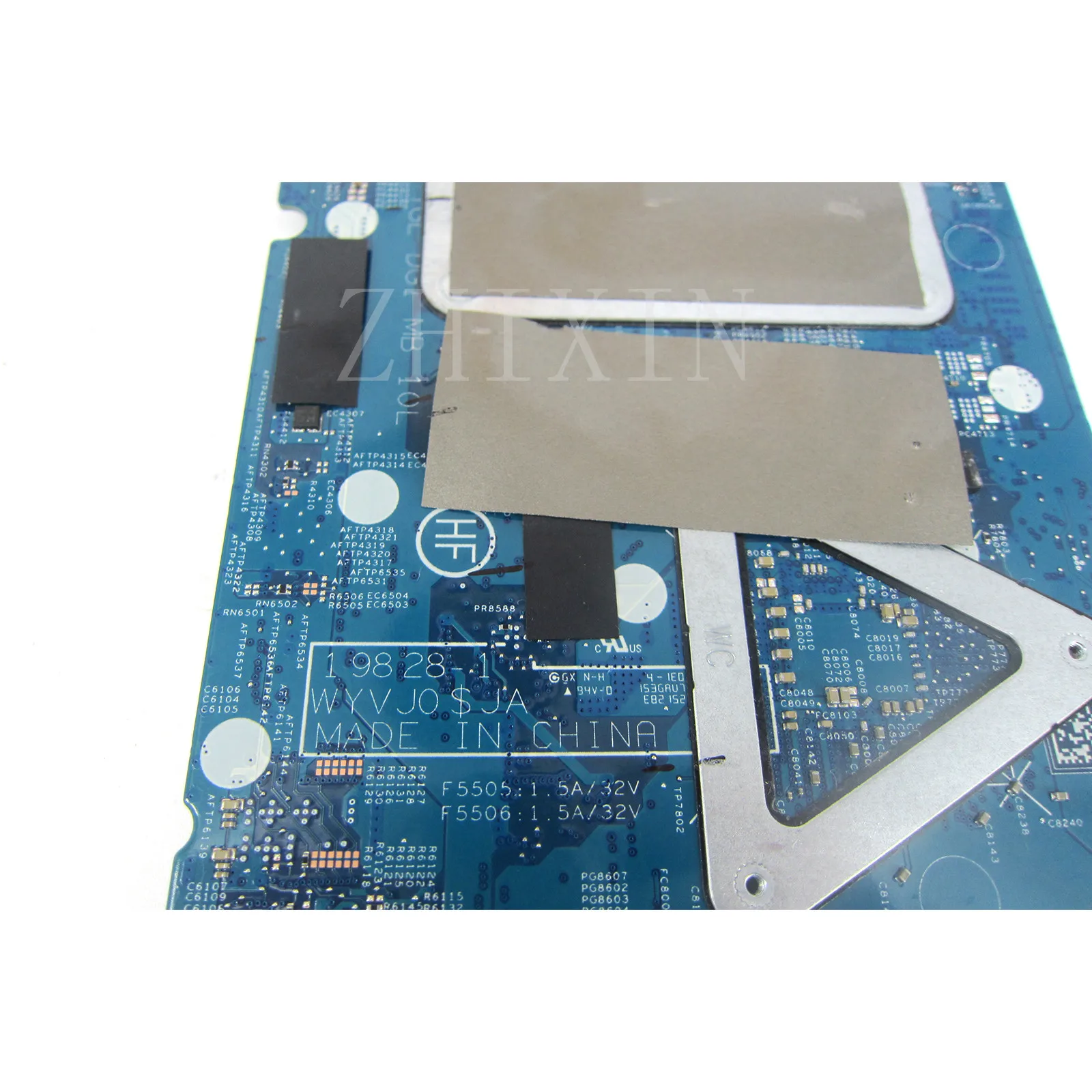 Para la placa base del ordenador portátil DELL Inspiron 15 7506 con I7-1165G7 CPU V4G GPU 16G RAM 19828-1 placa base prueba completa - imagen 3