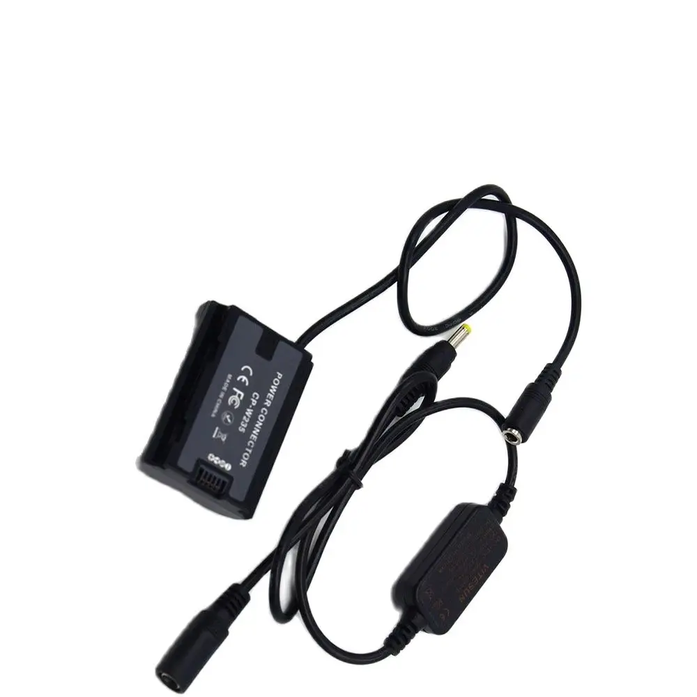 Acoplador CC de batería simulada NP-W235, Cable reductor CP-W235 para cámaras Fujifilm X-T4 GFX100S X-H2S XH2 GFX 50S II - imagen 2