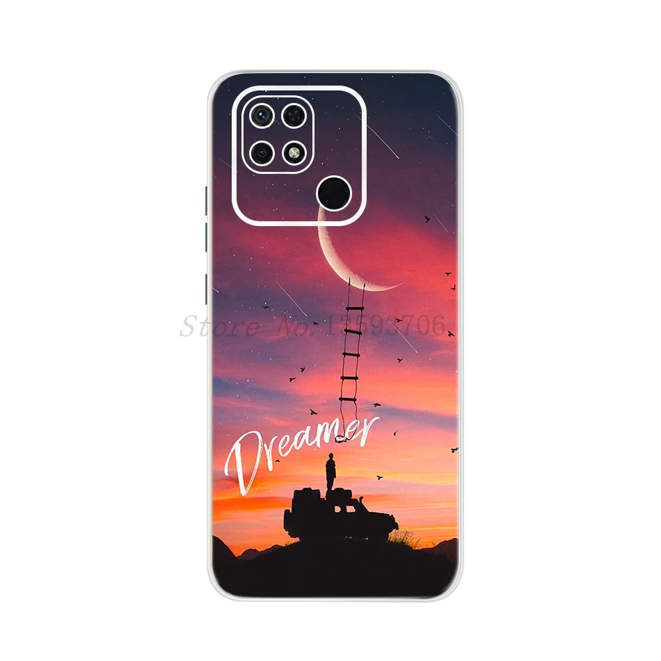 Funda de teléfono para Xiaomi Redmi 10C, carcasa de TPU suave a prueba de golpes, parachoques transparente, 6,71" - imagen 3