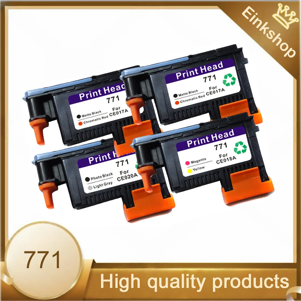Einkshop-cabezal de impresión 771, repuesto para HP 771, Designjet Z6200, CE017A, CE018A, CE019A, CE020A - imagen 2