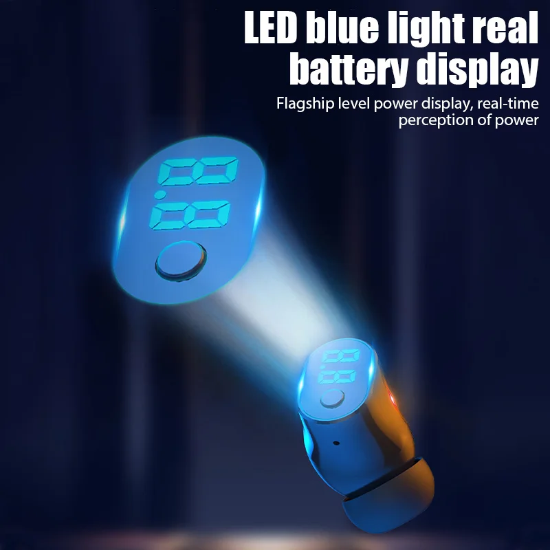 Auriculares inalámbricos Q7 con Bluetooth 5,2, cascos de negocios con sonido HIFI, reducción de ruido, deportivos, resistentes al agua - imagen 4