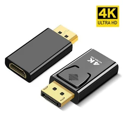 Adaptador DP a HDMI 4K 1080p – macho a hembra para PC/TV