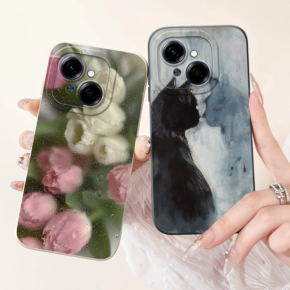 Para Tecno Spark Go 1 funda diseño moderno patrón de moda funda de silicona suave para Tecno Pop 9 4G SparkGo1 Spark Go 1S KL4h bolsas - imagen 4