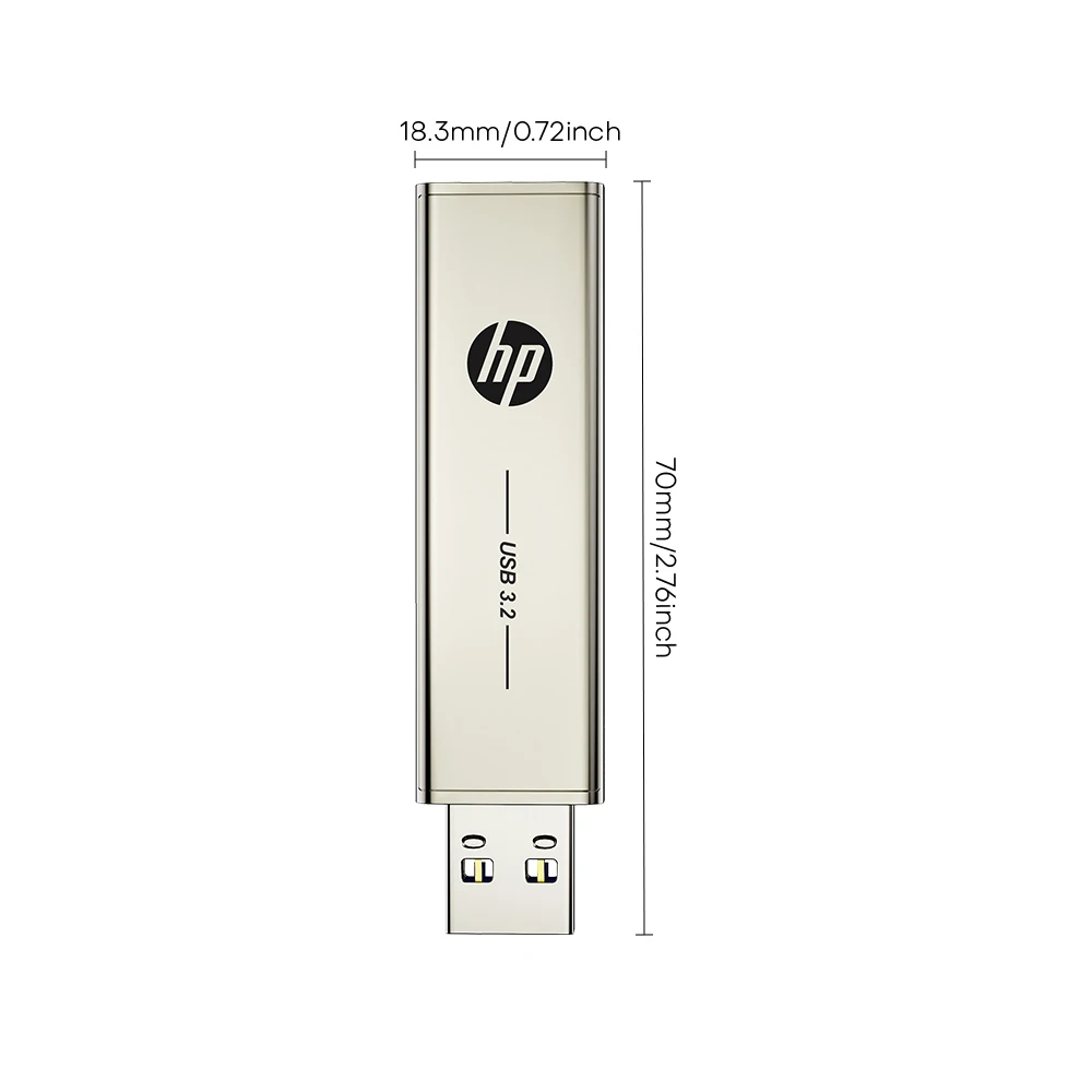 HP Original USB3.2 Type C Two in One Flash Drive 64GB 128GB 256GB for Computer Mobile Phone Dual Use USB Flash Drive - imagen 3