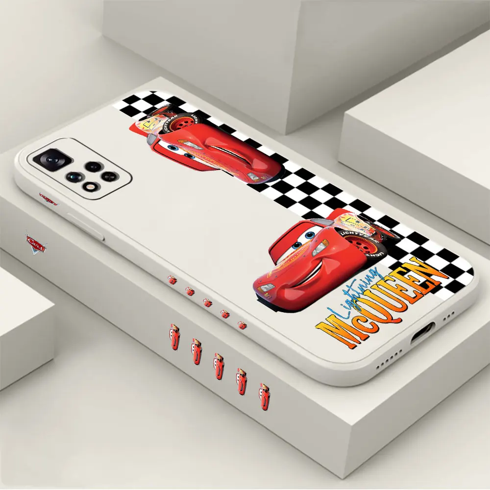 Funda de teléfono Disney Cars Lightning McQueen, Xiaomi Redmi Note 13, 12, 12T, 11, 11T, 11R, 11E Pro Plus, 10, 9 Pro Max, 11S, 10T, 10S, 9S - imagen 2