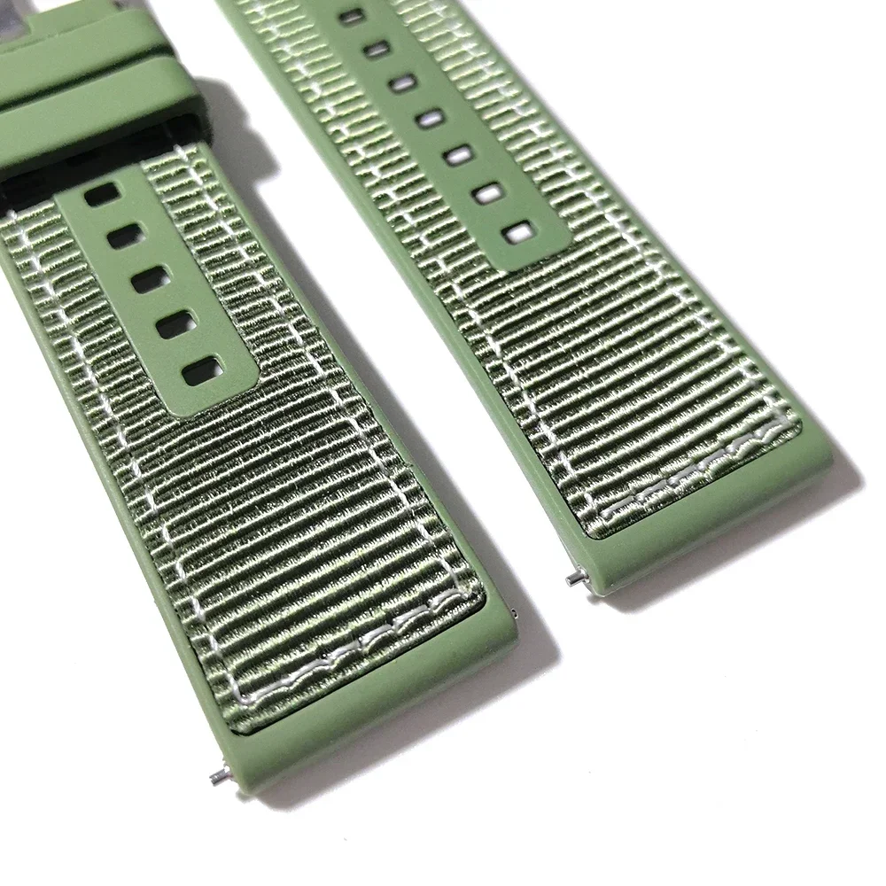 Correas trenzadas de nailon oficiales de 22mm para Huami GTR 4 3 Pro 47mm BIP 5 pulsera para Huami AMAZFIT ACTIVE/BALANCE Sport Band compuesto - imagen 4