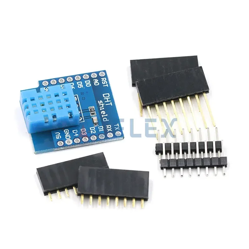 Escudo DHT para WEMOS D1 mini ESP32 MINI DHT11, módulo de sensor de temperatura y humedad digital de un solo bus, sensor de temperatura wifi - imagen 2