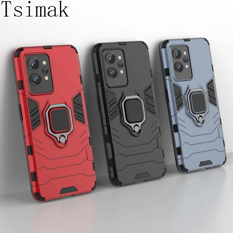Funda a prueba de golpes para Realme GT Neo 3 2 Pro GT2 5 6 SE 2T 3T 6T C67 funda de teléfono armadura trasera para OPPO A60 A18 A38 A57 A77 - imagen 2
