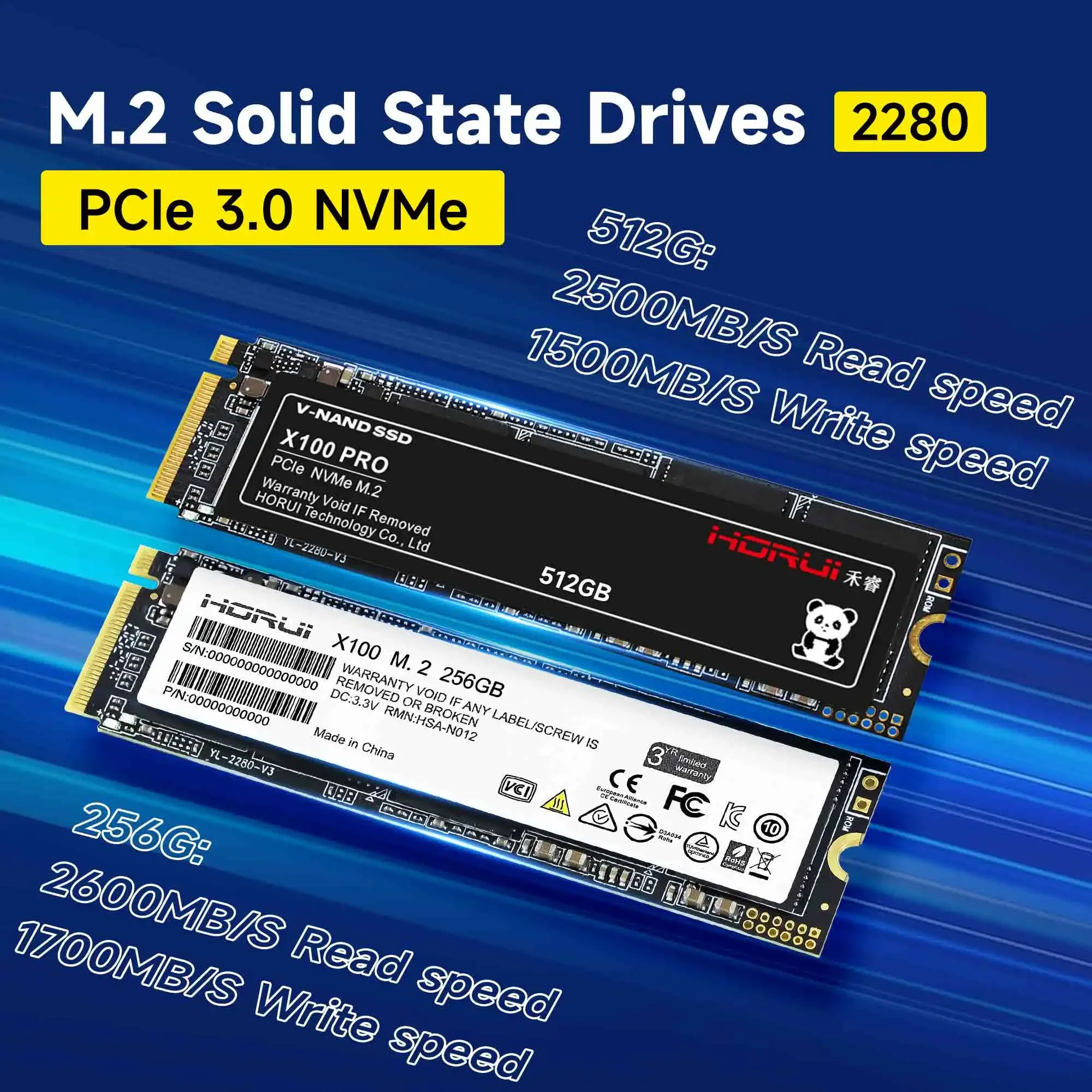 Unidad de estado sólido M.2 NVMe, 256G, 512G, componentes de ordenador, interfaz PCle 3,0, lectura y escritura rápidas para portátil Jetson RPi PCIE