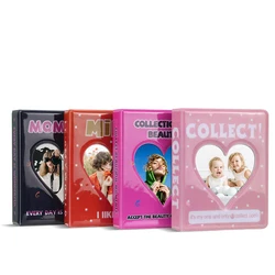 Álbum Fotos K-pop Compacto Bolsillos Múltiples Dibujos Corazón