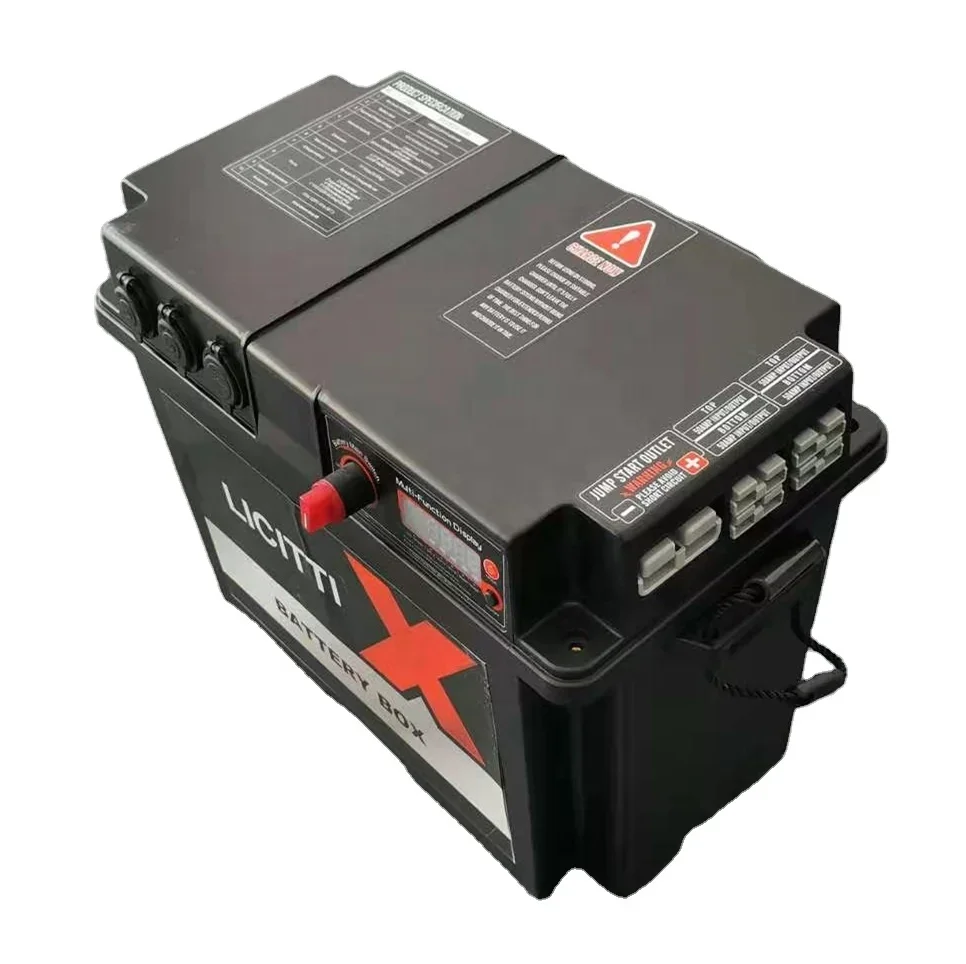 Caja protectora de batería ABS+PC 24v Caja de batería de litio de plástico 24v - imagen 2