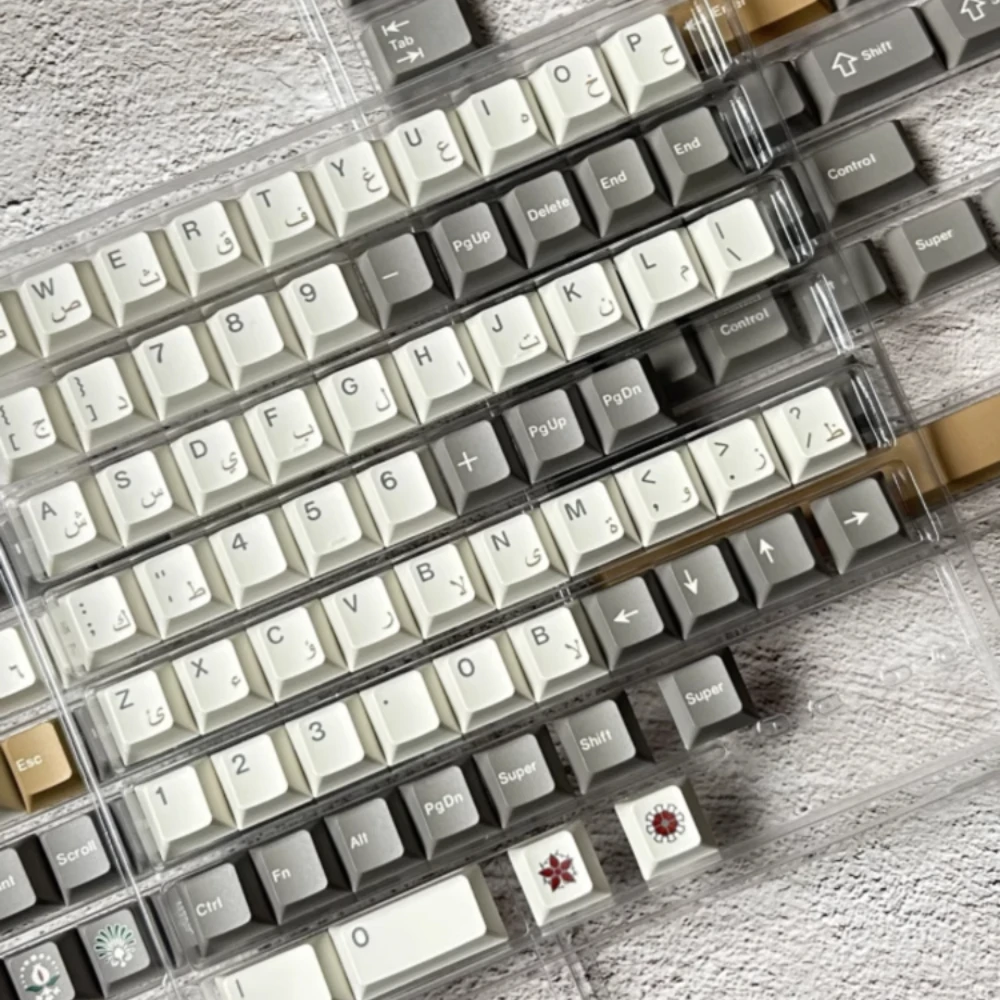 Teclas PBT Alhambra, teclas Cherry Profile Dye-Sub, teclas en inglés para teclado mecánico MX Switch GH60 61 64 68 75 84 96 980 - imagen 5