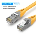 Cat6A 10Gbps Yellow