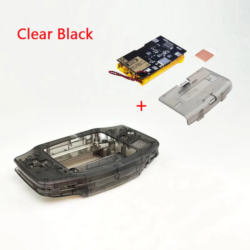 Módulo de batería recargable USB-C para Game Boy Advance, carcasa de iones de litio de 1800mAH con IPS V3 personalizada - imagen 2