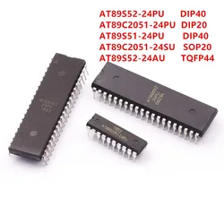 Microcontrolador AT89S52 compatible con 89C2051 y 89S51 IC
