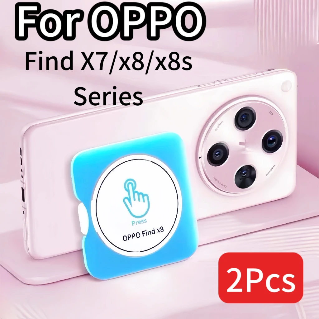 Protector de lente de cámara de vidrio templado, 2 uds., para OPPO Find X7 X8S X8 Plus Ultra Pro, película protectora de cámara trasera