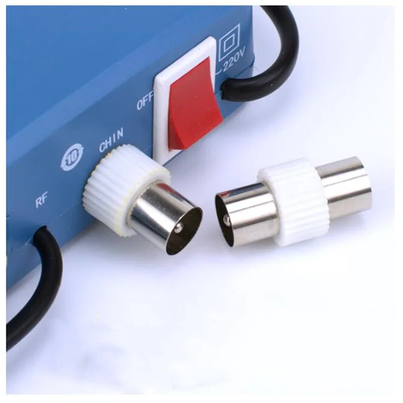 2/5/10 Uds macho a macho o hembra a hembra enchufe de TV para antenas TV RF enchufes coaxiales conector Cable adaptador RF doble cabeza C5