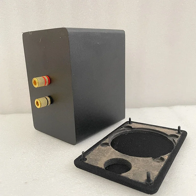 Altavoz cuadrado de 3 pulgadas, Caja vacía para amplificador de Audio doméstico, pequeño Audio HIFI, altavoz pasivo de madera, chasis para casa - imagen 5