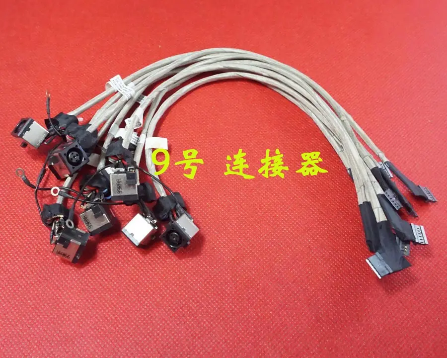 Conector de alimentación de CC con cable para DELL 1450 M1330 M1530 1545, Cable flexible de DC-IN para ordenador portátil