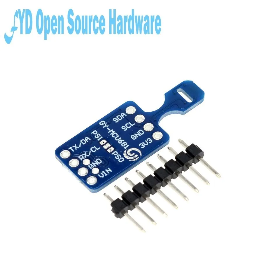 GY-681 BME680 MCU680, Sensor de presión de aire interior IAQ SGP40, módulo de temperatura y humedad, GY-MCU680V1 - imagen 3