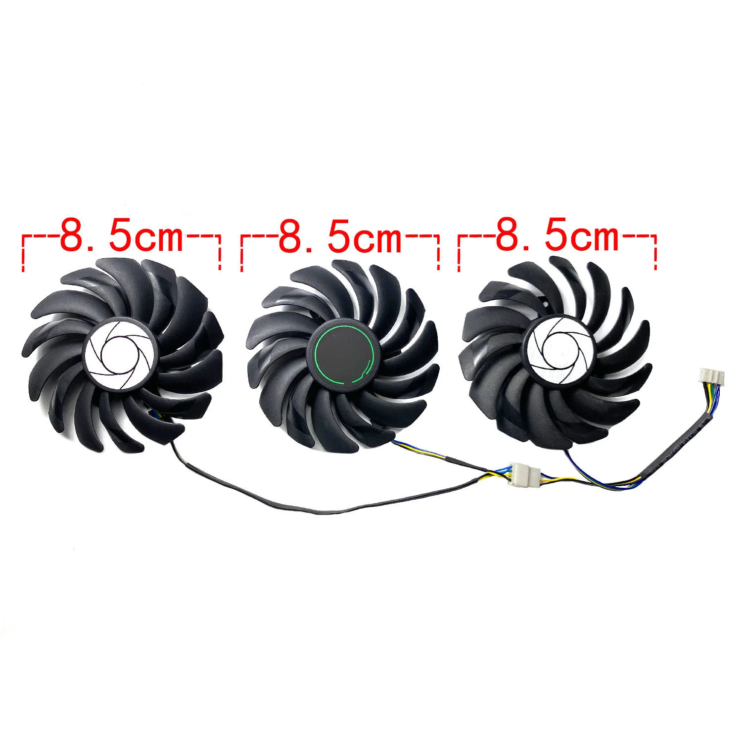 Nuevo para MSI GeForce GTX1070 1070ti 1080 1080ti DUKE OC ventilador de repuesto para tarjeta gráfica PLD09210S12HH - imagen 2
