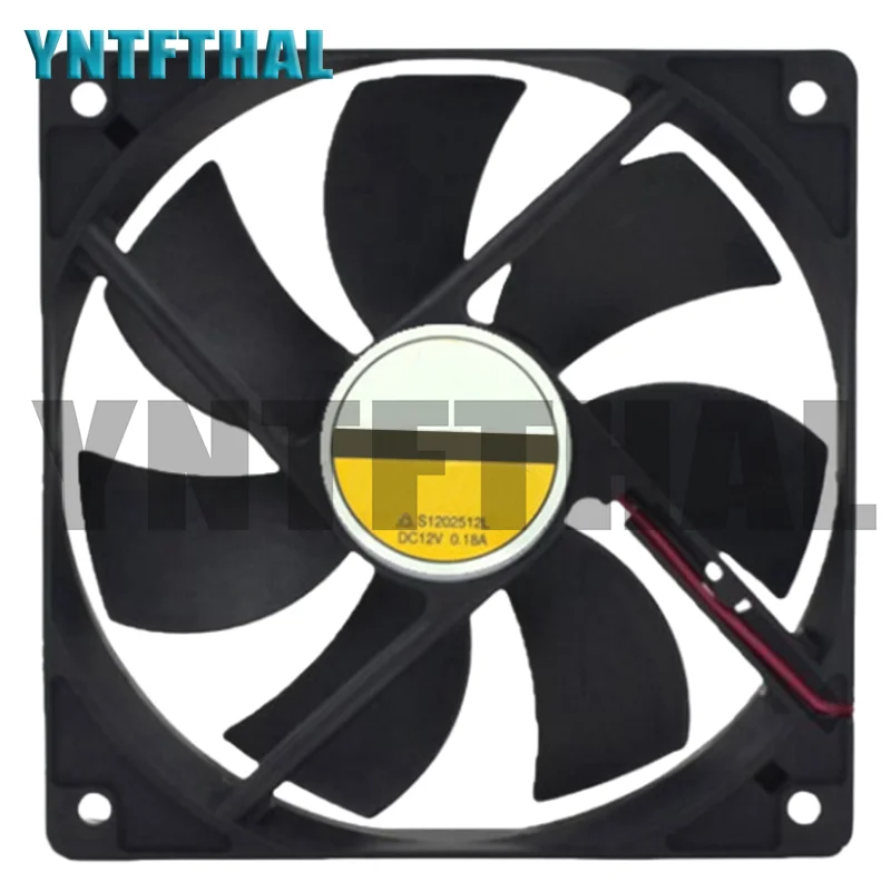 12025 120*120*25MM ventilador de refrigeración cuadrado S1202512L enfriador DC12V 0.18A 2 pines nuevo