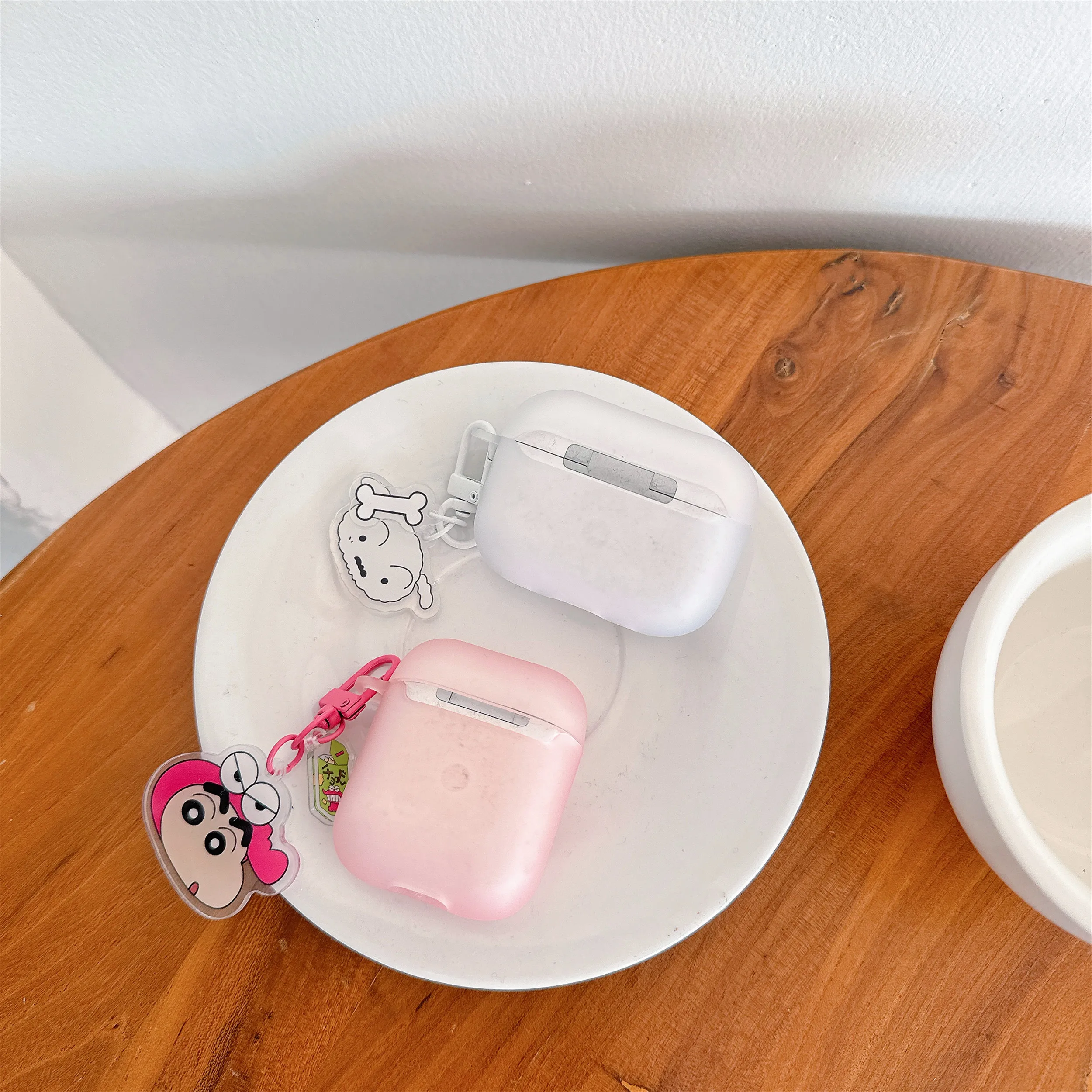 Para Airpods 1 2 3 4 Pro Pro 2 Pro 3 Crayon Dog mate TPU funda para auriculares accesorios cubierta - imagen 5