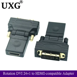 Adaptador DVI a HDMI 180° para PC, PS3 y Proyectores