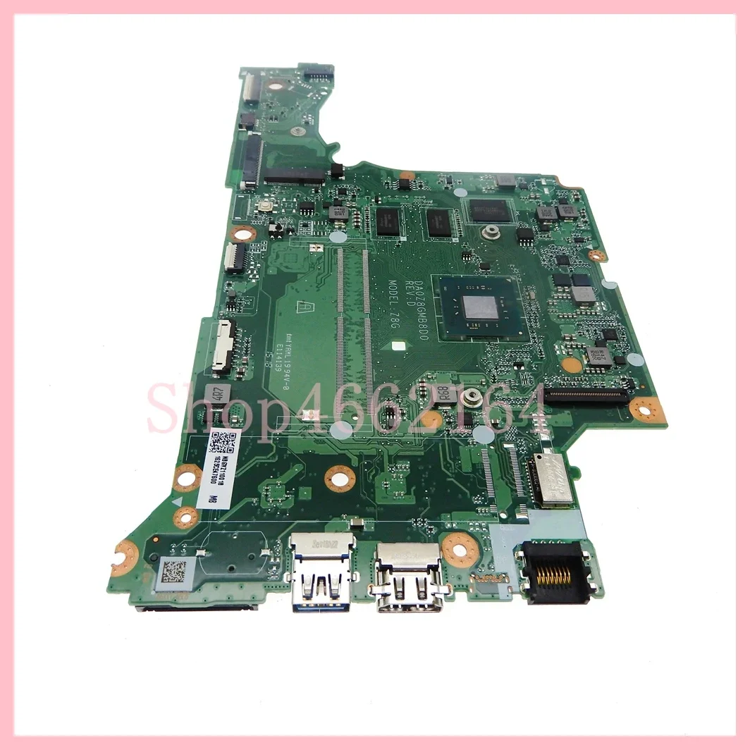 DA0Z8GMB8D0 con CPU N4000 N5000 4GB-RAM 0GB/32GB-SSD placa base para ordenador portátil Acer Aspire A114-32 A314-32 A315-32 - imagen 5