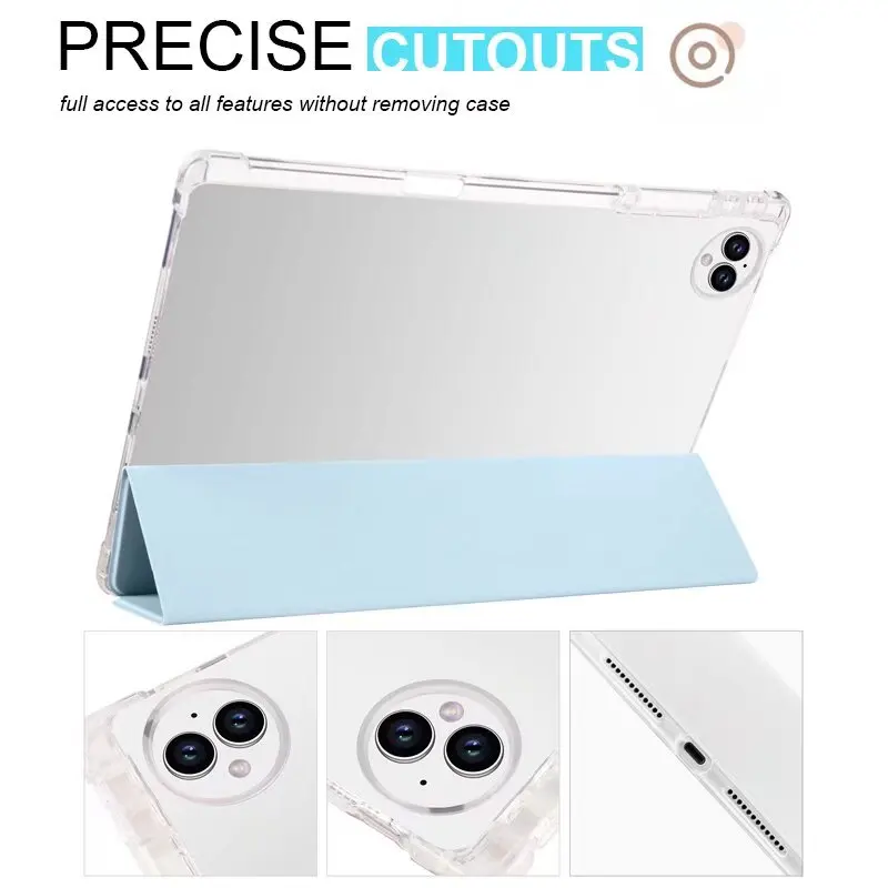 Para Huawei Matepad Pro 12 2 funda MRO-W00 W10 con portalápices soporte trasero de TPU para Huawei Matepad Pro 12,2 2025 funda para tableta - imagen 4