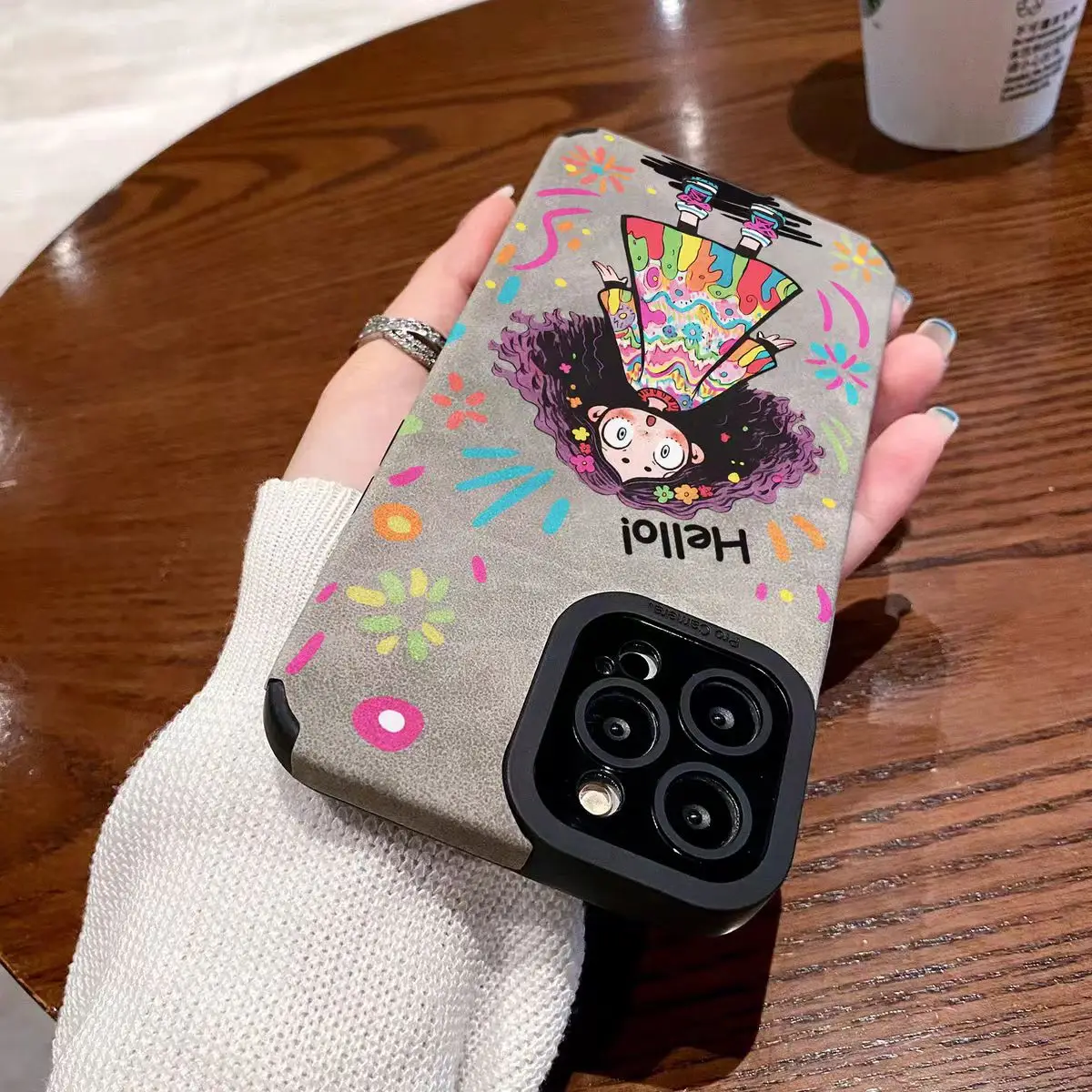 Funda de cuero de silicona con cabeza explosiva para iPhone 11, 12, 13, 16 Pro Max 15 14 Plus X XS XR, cubierta completa mate suave - imagen 4