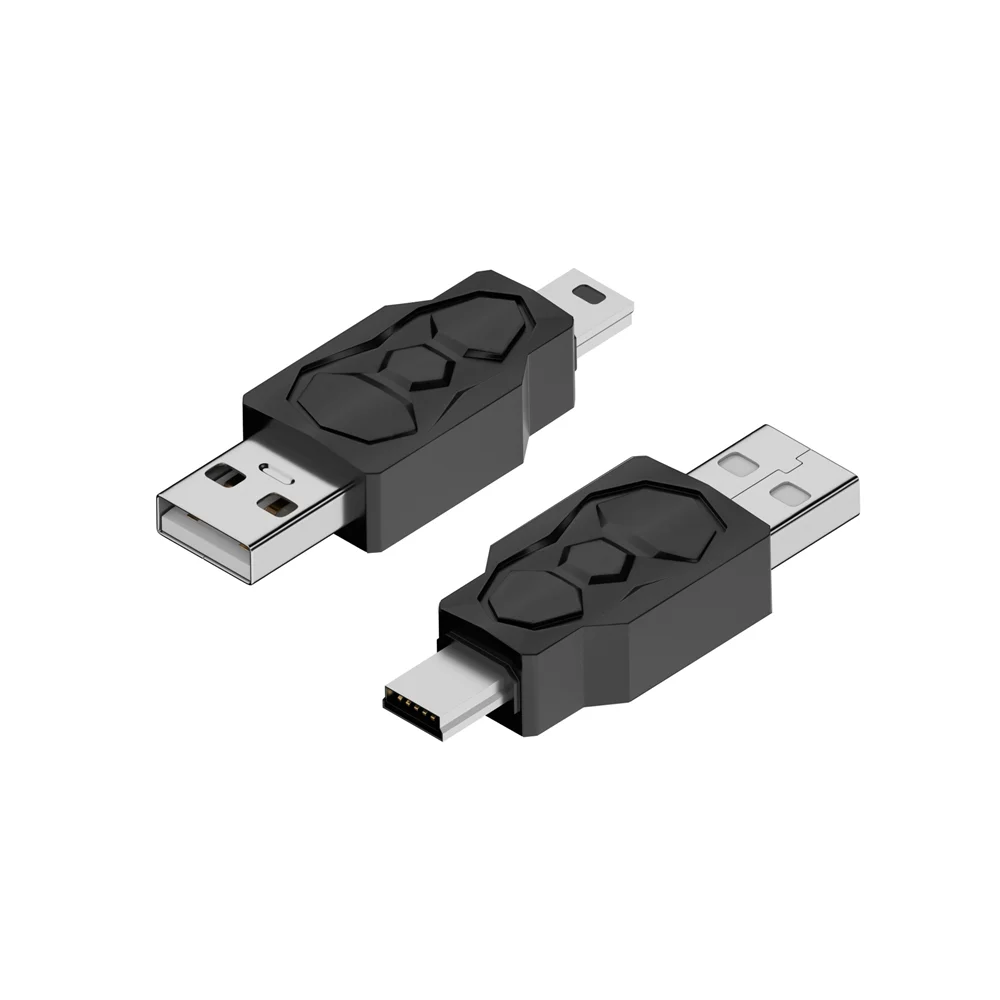 Adaptador Mini USB 2,0 a Micro tipo C macho a hembra, transmisión de datos de carga, convertidor de 480Mbps para cámara de teléfono móvil y tableta - imagen 4