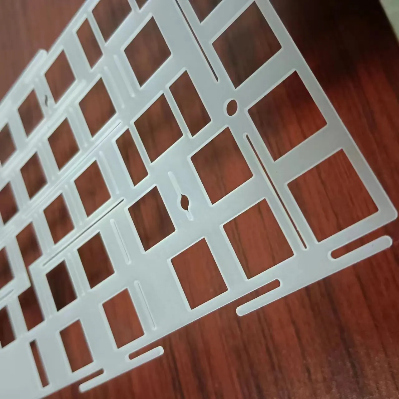 Placa de posicionamiento de intercambio en caliente Graystudio Space65 R3 para teclado mecánico PP PC POM FR4 placa de aluminio accesorios de teclado personalizados - imagen 3