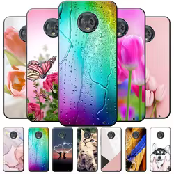 Para Motorola Moto G6 G6 Plus G6 Play funda de silicona mate para Moto G6 Plus moda TPU funda protectora trasera G6 Play