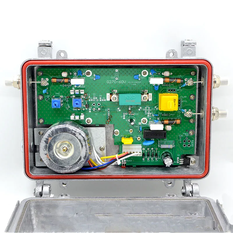 Venta caliente 60V CATV amplificador de maletero 30dB ganancia profesional al aire libre impermeable IP67 mejor precio al por mayor - imagen 4