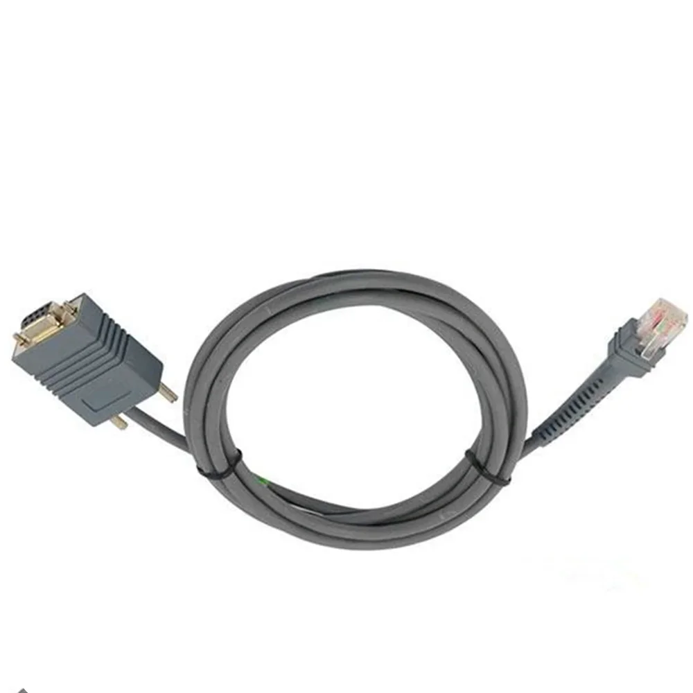 Cable serie LS2208 RS232 para escáner de código de barras símbolo LS2208 LS1203 LS2208 LS 4208 LS4278 LS7708 LS9208 Cable RJ45 a DB9 - imagen 3