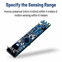 HLK-LD2410B Sensor de presencia con radar de 24 GHz