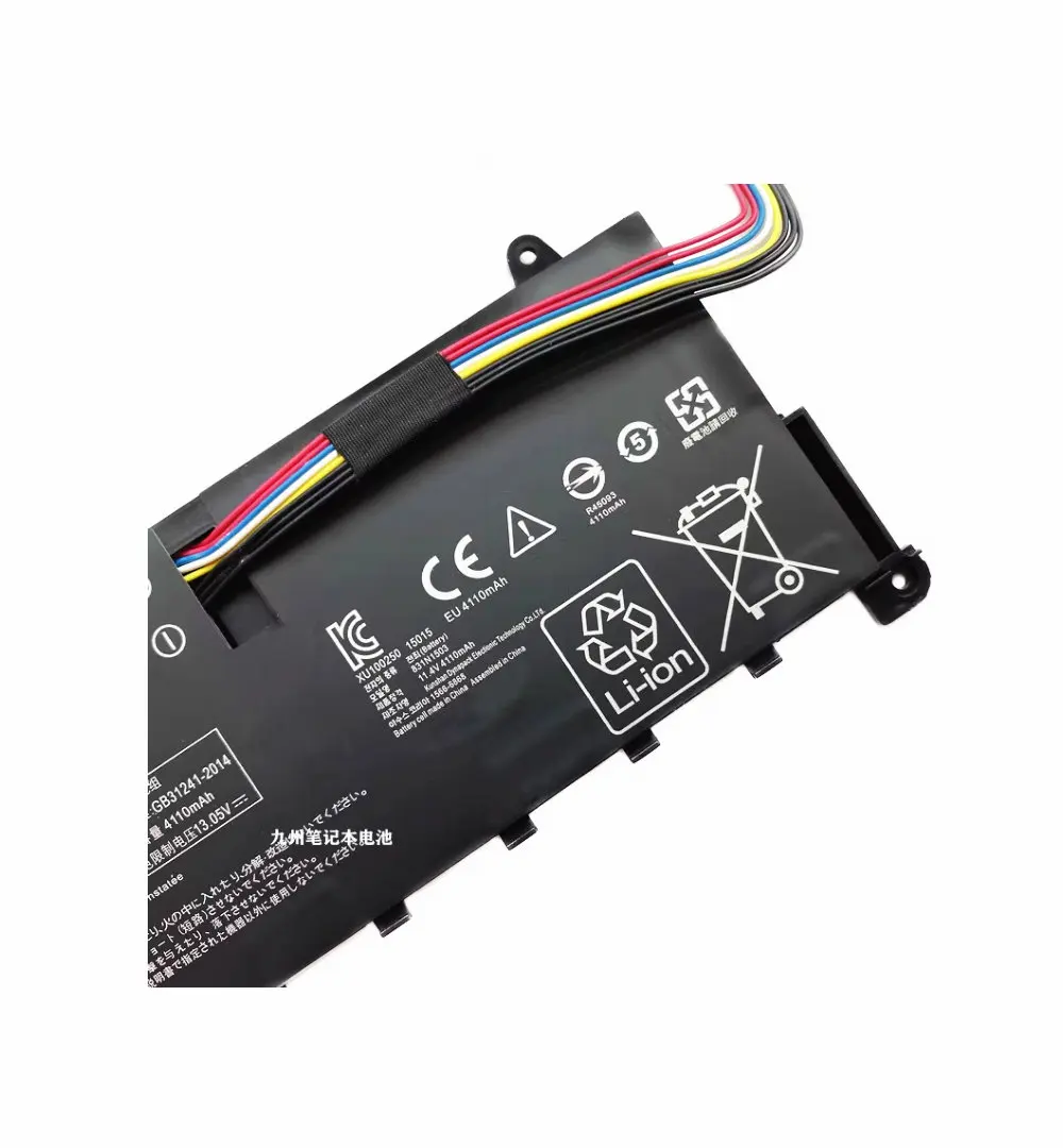 11,4 V 4240mAh 48Wh B31N1503 batería del ordenador portátil para ASUS EeeBook R206SA E202SA-FD0012T E202SA-1E E202SA-7A E202SA-7B etc. - imagen 2