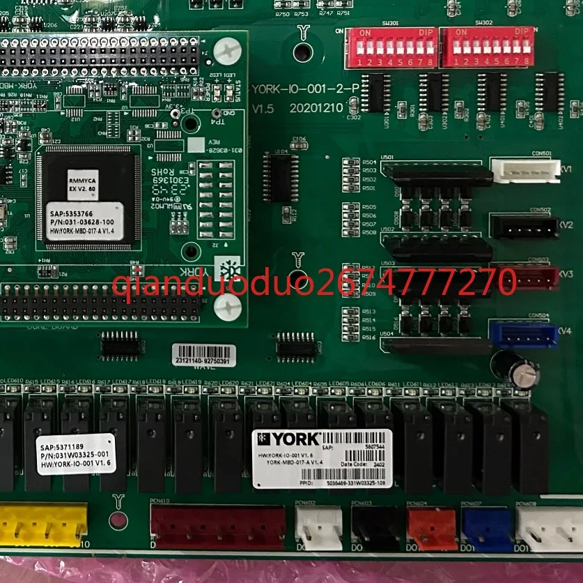 YORK-IO-001-2-P Para la placa principal de York 5607544   SAP: 5353766   031-03628-100 - imagen 4