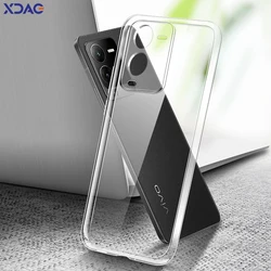 Funda TPU transparente Vivo S15 Pro/S15e 5G con protección de cámara