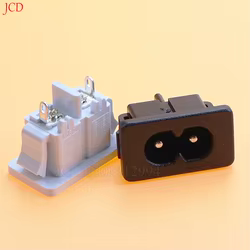 Conector IEC C8 Macho de Alimentación, 2 Pines, 250 V 2,5 A