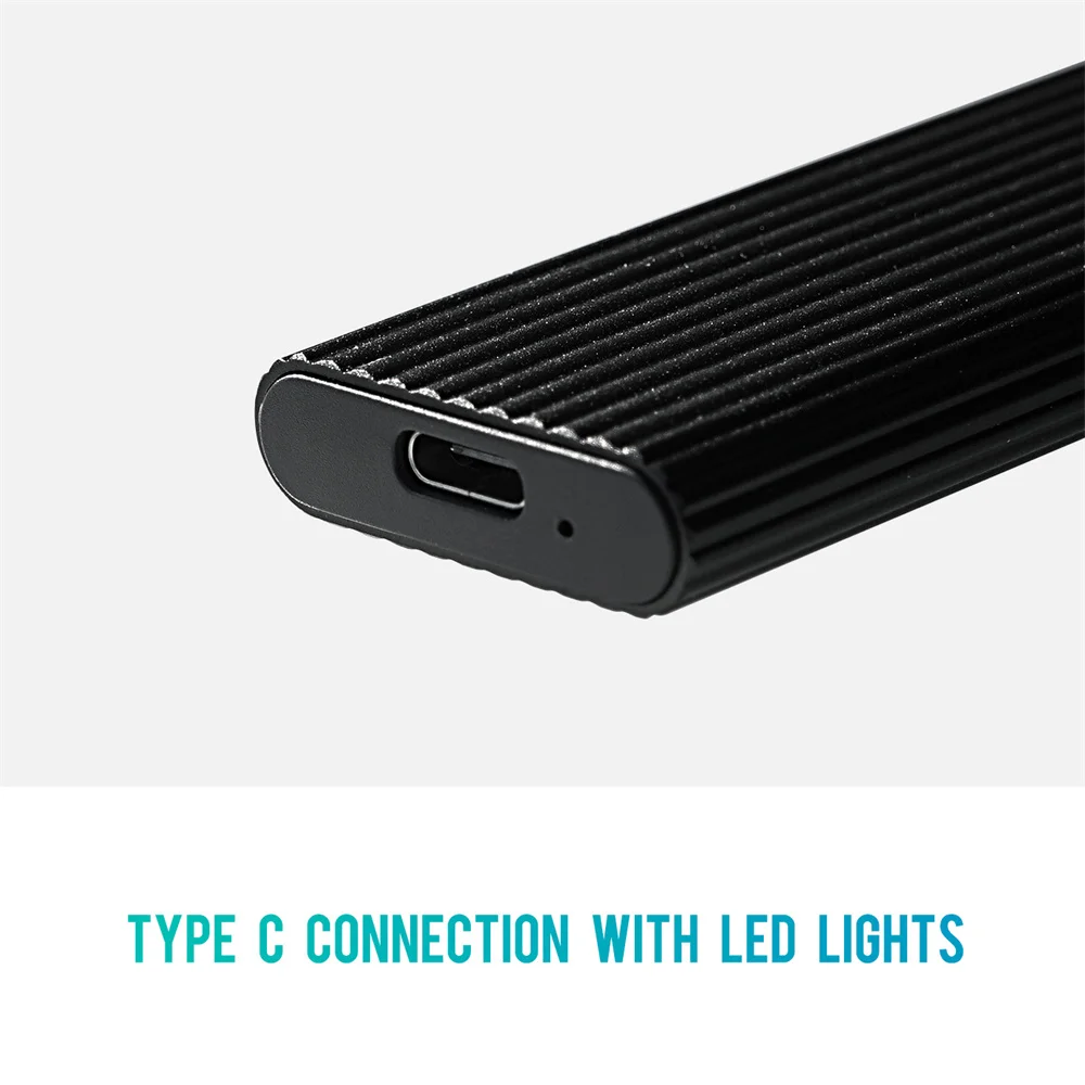 Caja M2 SSD NVMe USB 3,1 tipo C 6Gbps PCIe SSD funda M2 SATA NGFF USB2.0 USB3.0 5Gbps M.2 NVME caja de disco M.2 SSD - imagen 5