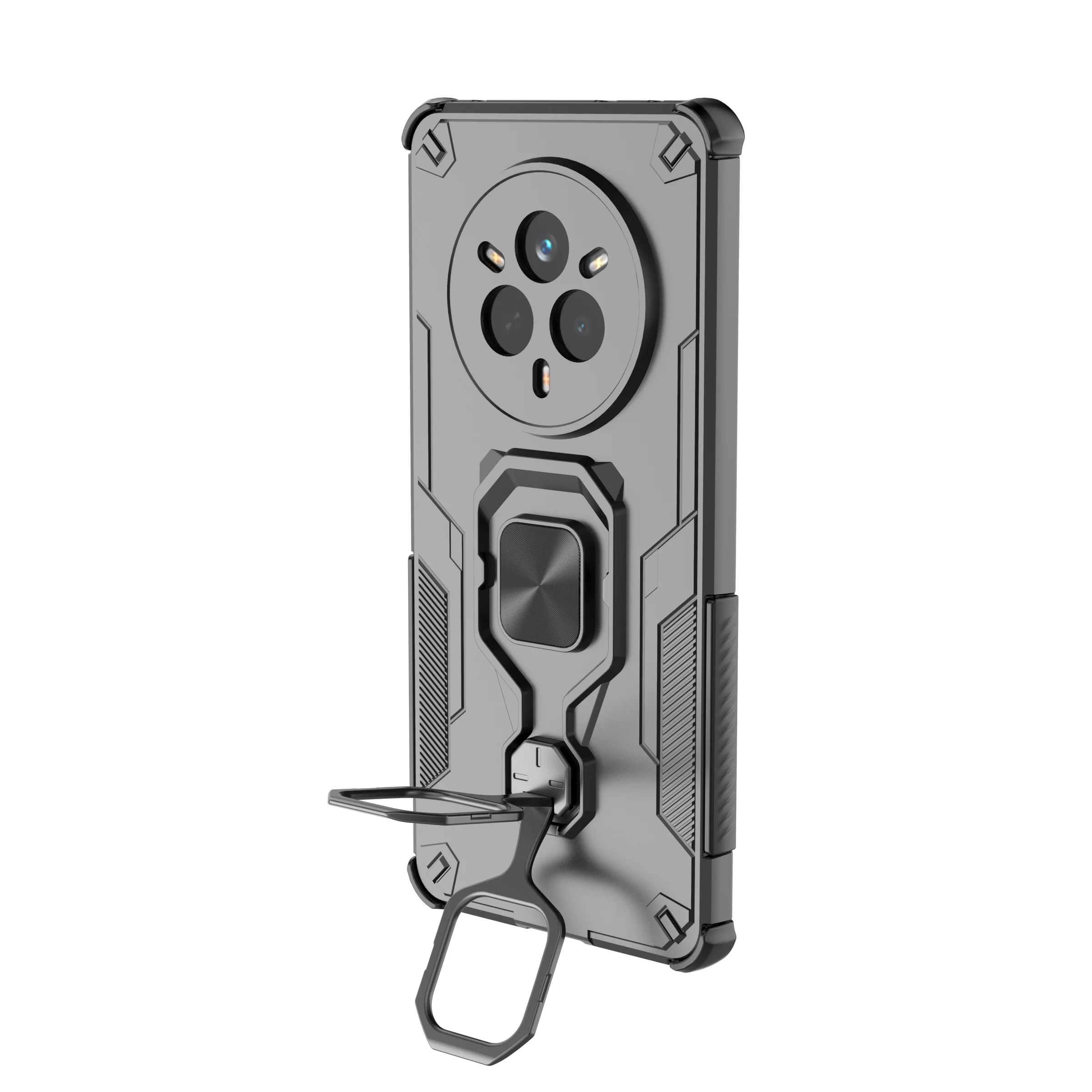 Funda de teléfono King Kong con soporte de Metal para Realme 14 Pro, Funda de hoja de hierro magnética para Realme 14 Pro Plus чехол, Funda trasera - imagen 4