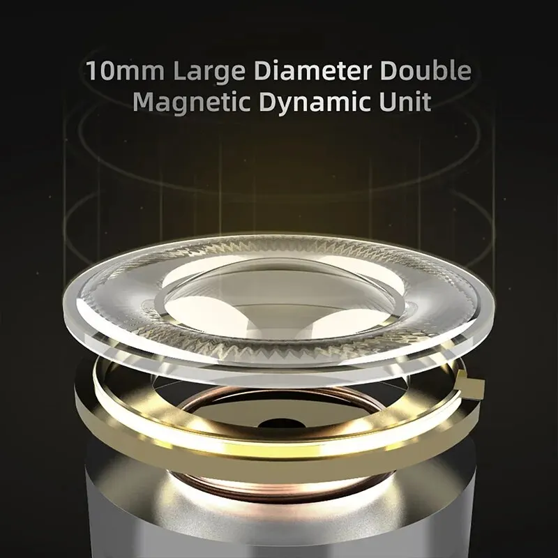 KZ ZSTX 1DD + 1BA auriculares internos con controlador híbrido, auriculares con cancelación de ruido con Cable reemplazable de 2 pines - imagen 2