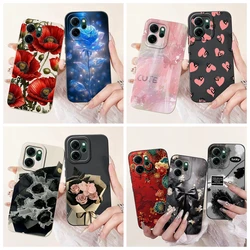 Funda Silicona OPPO Reno 14F – Diseño Flor Espacial